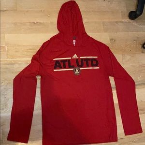 Atlanta United Hooded climalite Adidas Shirt